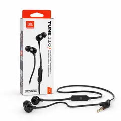 JBL - Audífonos Tune T110 Alámbricos Con Micrófono Pure Bass