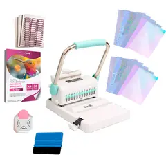CINCH - Kit de Encuadernadora Turquesa Básico