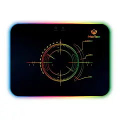 MEETION - Mousepad Gamer RGB Antideslizante Backlit