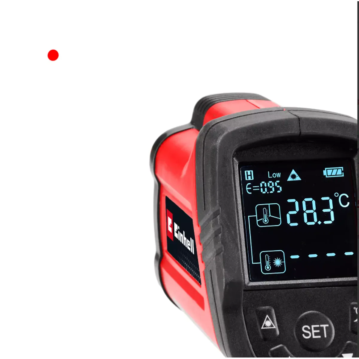 EINHELL - TERMÓMETRO INFRAROJO -50 °C – 550 °C