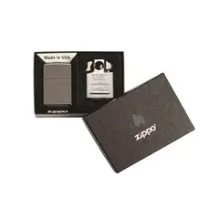 ZIPPO - Encendedor Black Ice® con Inserto para Pipa