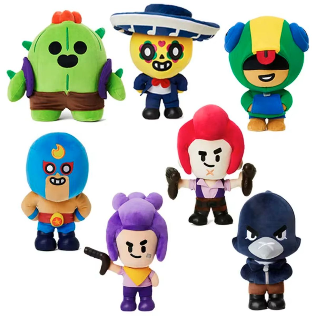 GENERICO - Peluche Brawl Stars Personaje Colt 20cm