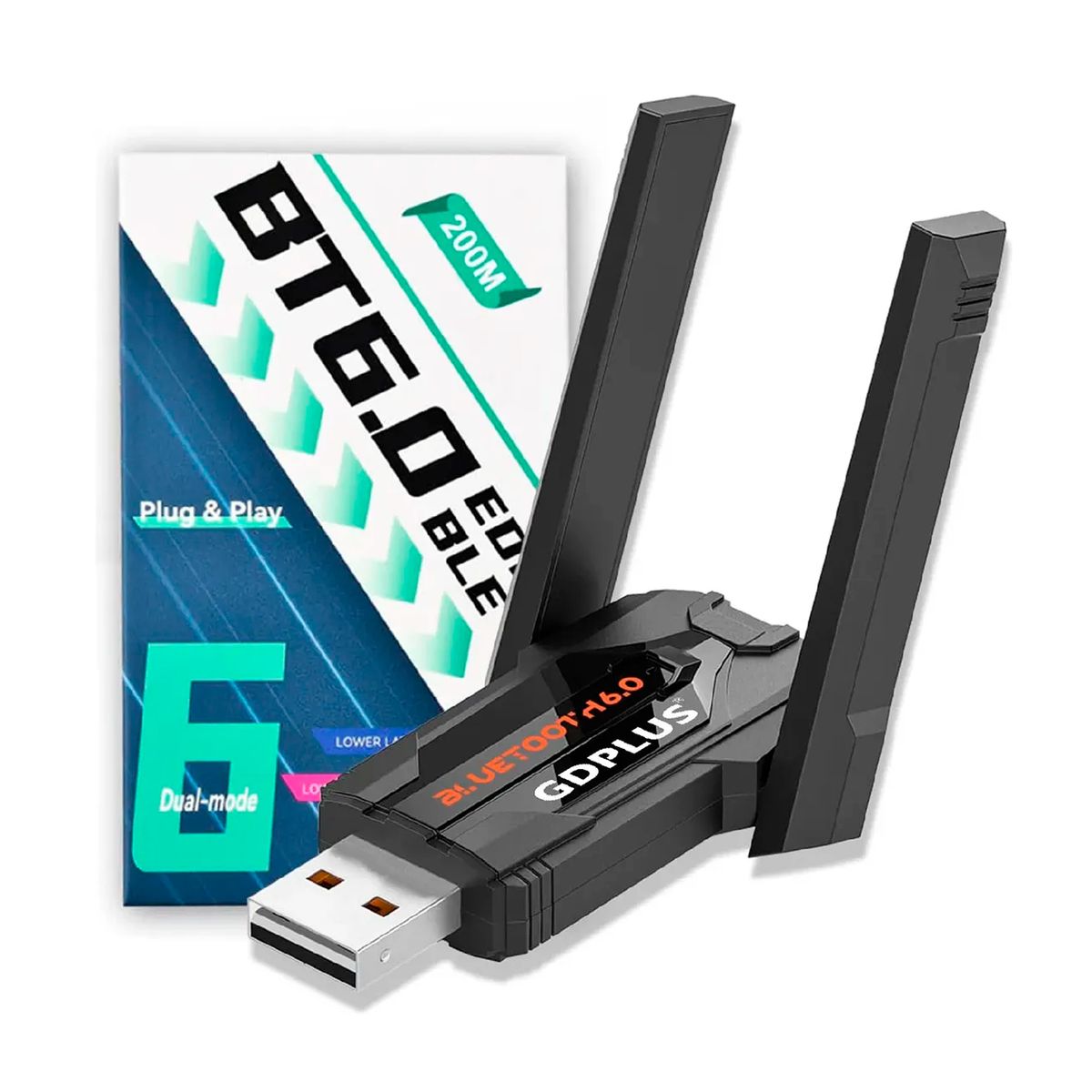 ESHOPANGIE - Adaptador Usb Bluetooth 6.0 Compatible Dual-mode