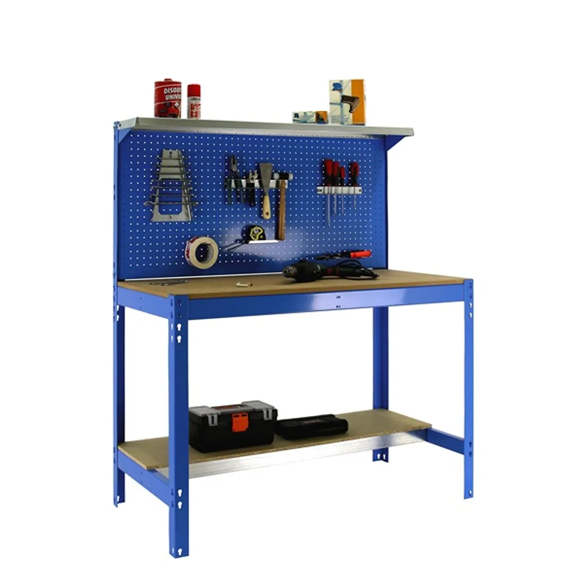 Banco Simonwork BT3 1200 Azul/Madera, marca SIMONRACK - Foto 2