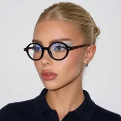 NOVY - Gafas Lentes De Descanso Filtro Azul Retro Vintage Hailey