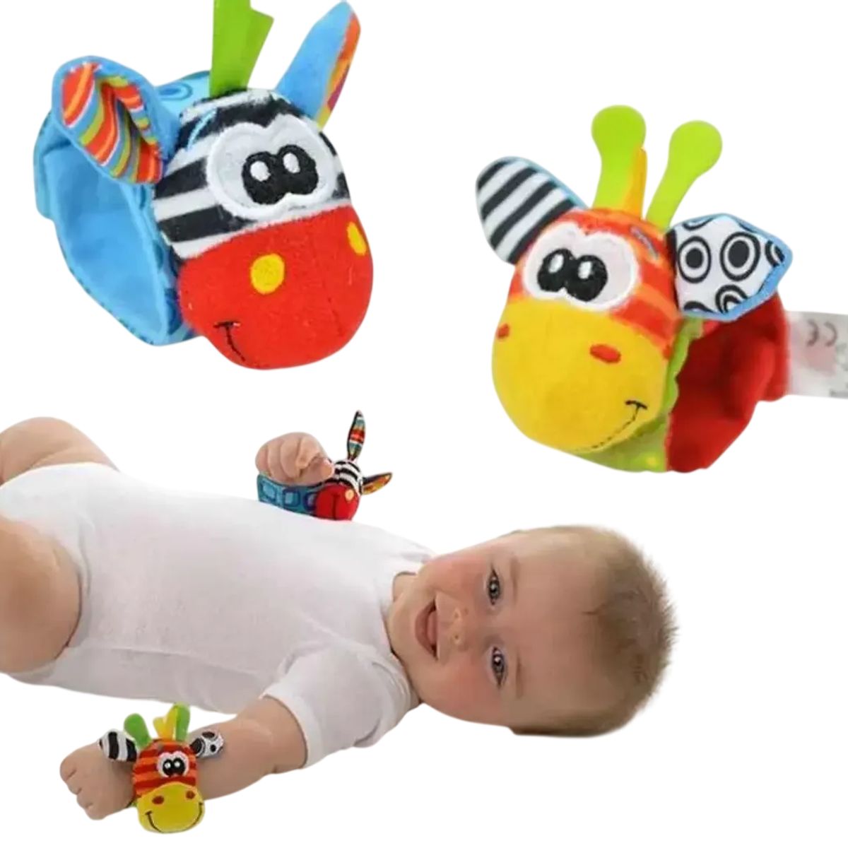 GENERICO - Pack Pulseras Muñequera Estimulante Sensorial