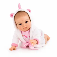 BESTOYS - Bebé Muñeca Realista Reborn 100% cuerpo Vinilo blando 55cm 150