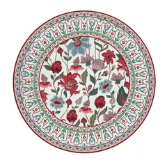 TUYO PRINT - Set 4 Bajoplatos Azafran - 35 cm. - con base -