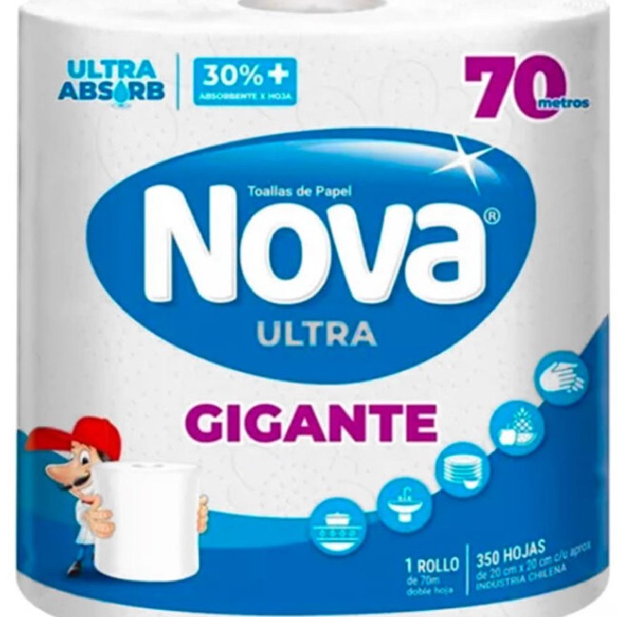 NOVA - Nova Manga Toalla de papel