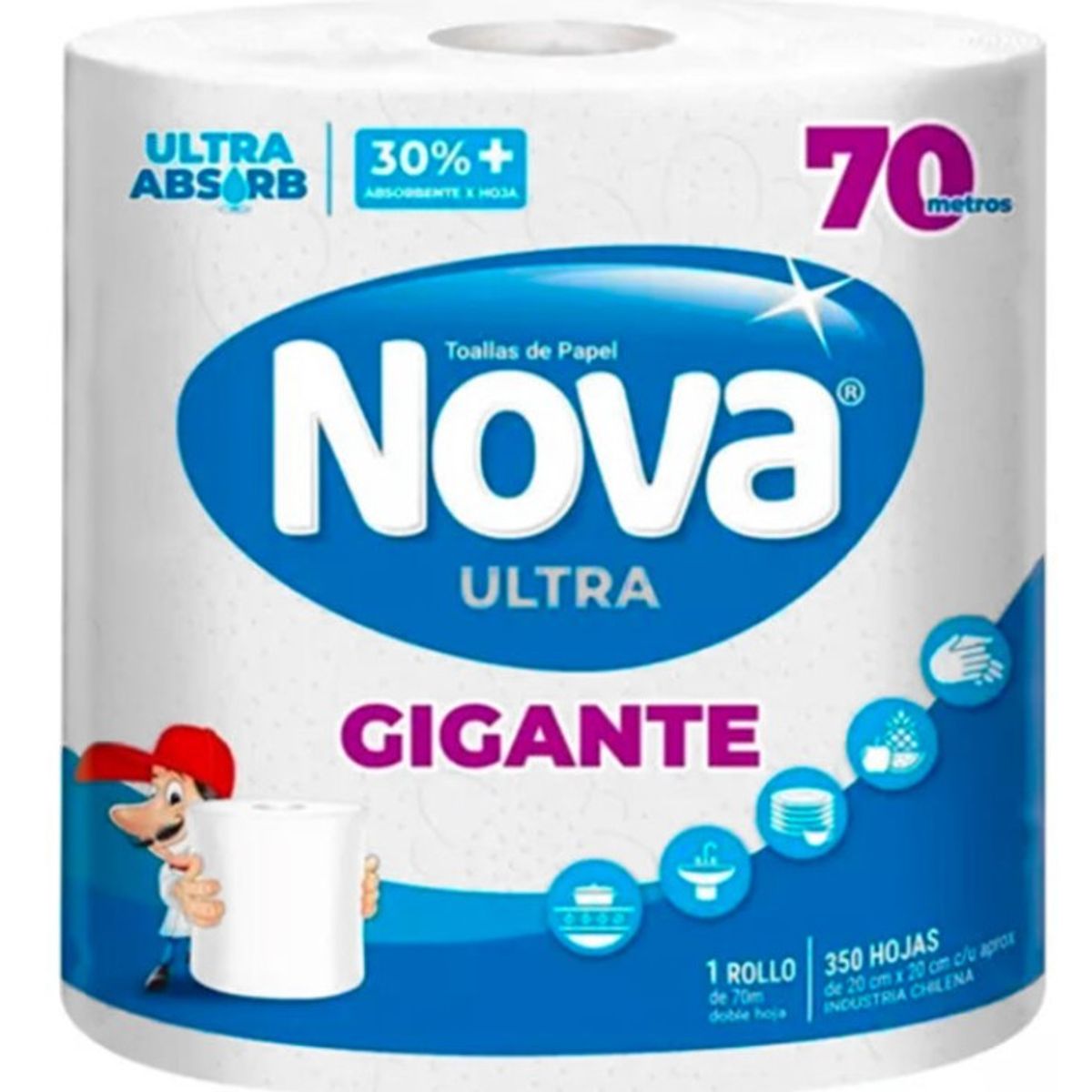 NOVA - Nova Manga Toalla de papel