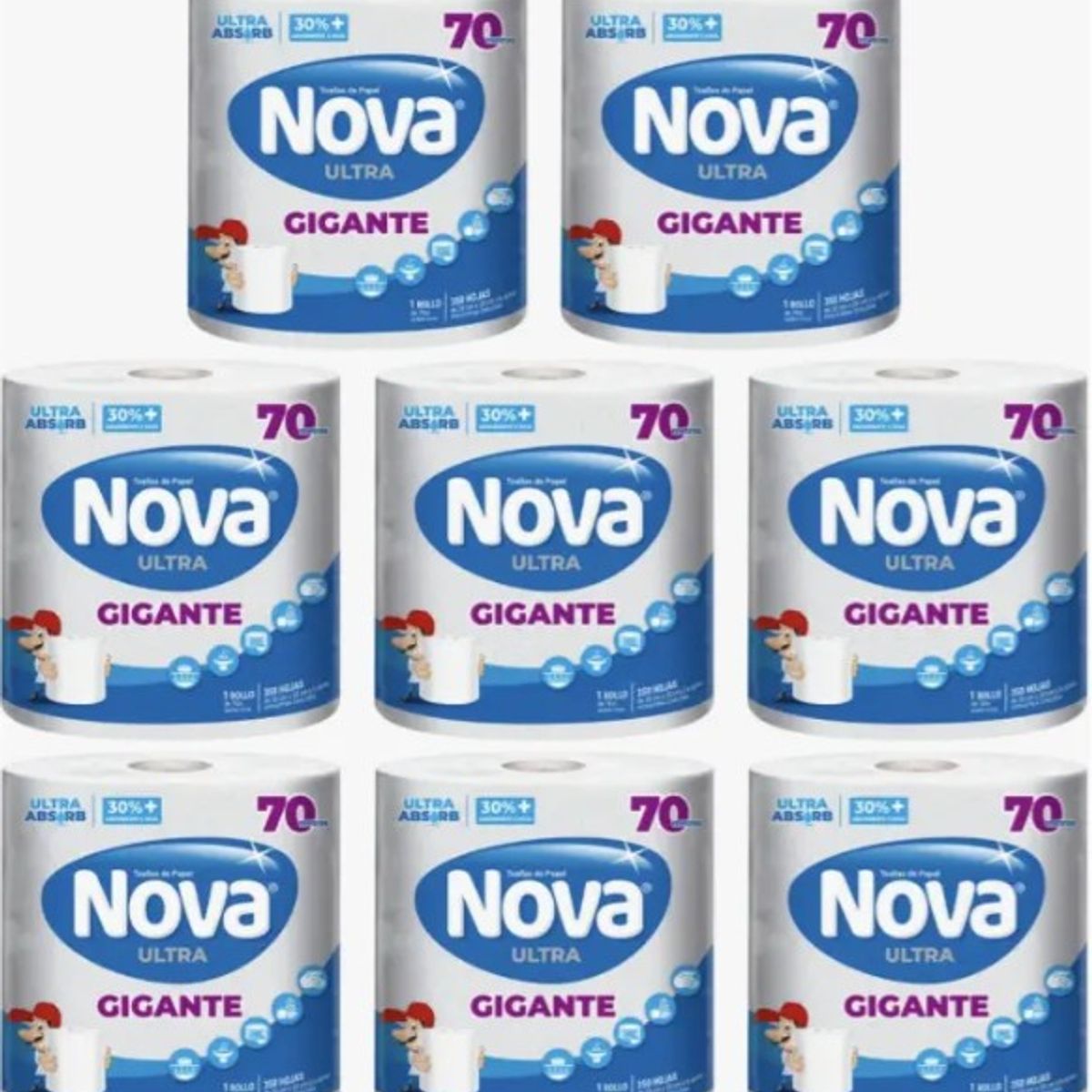 NOVA - Nova Manga Toalla de papel