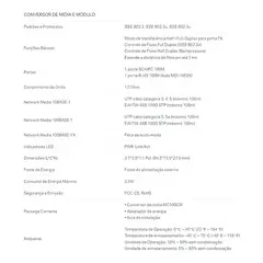 GENERICO - Convertidor multimedia multimodo 10100 Mbps TP-Link MC-1