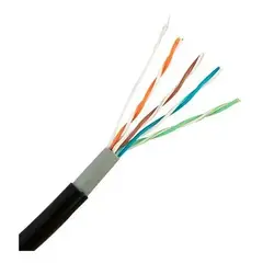 GENERICO - Cable de Red Exterior Cat5e Doble Chaqueta PVC 305m