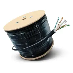 GENERICO - Cable UTP Exterior Cat6 305 Metros Aleación