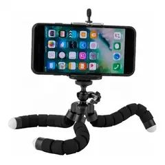 GENERICO - Trípode flexible para celular con control Bluetooth