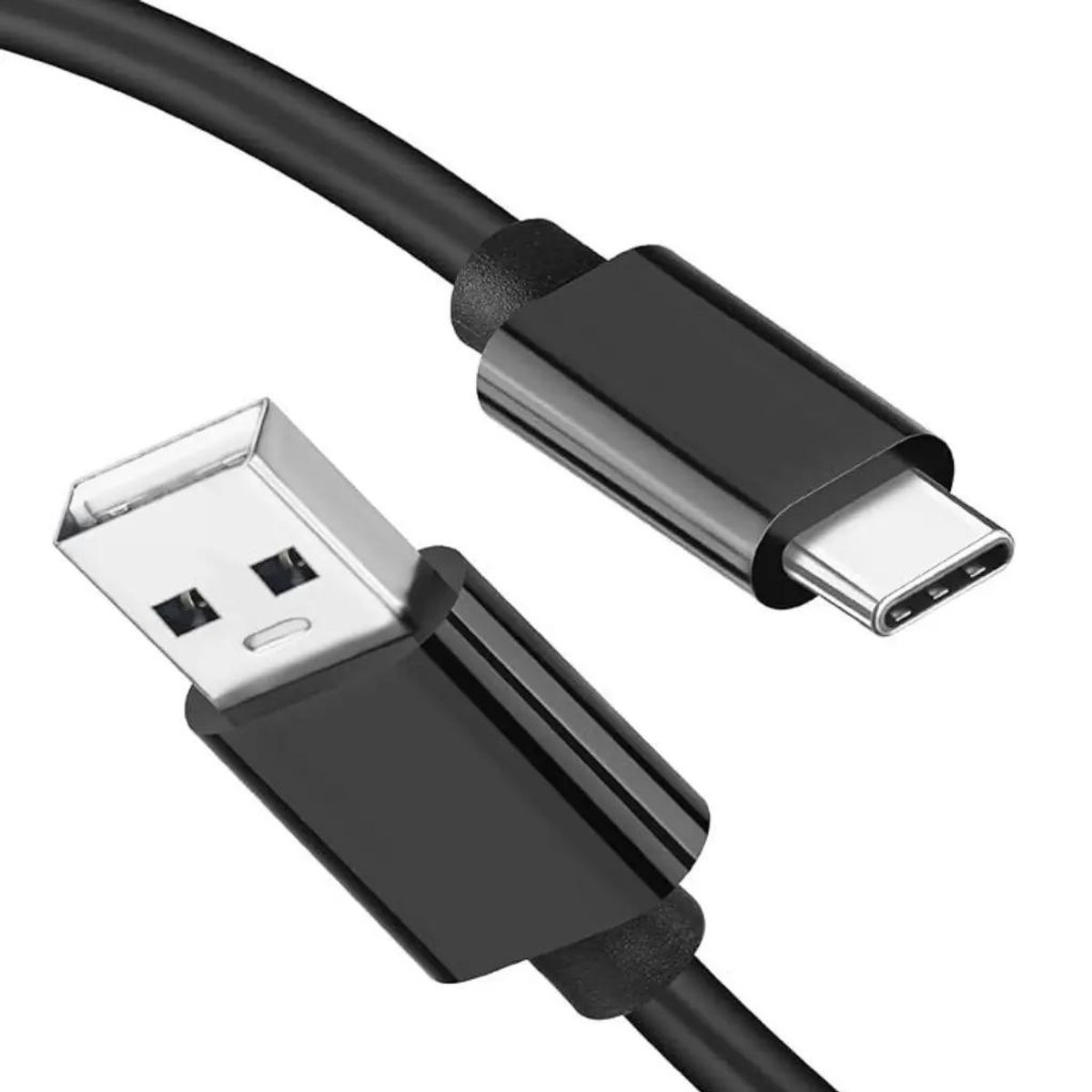 GENERICO - Cable USB Tipo A a Tipo C Negro
