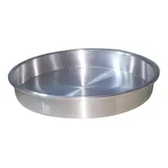 GENERICO - Molde desmontable de aluminio para tartaletas 26 cm