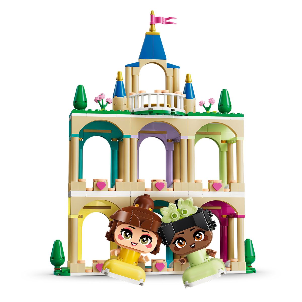 LEGO - LEGO MINI BELLA Y TIANA CON CASTILLO DISNEY PRINCESS 43291