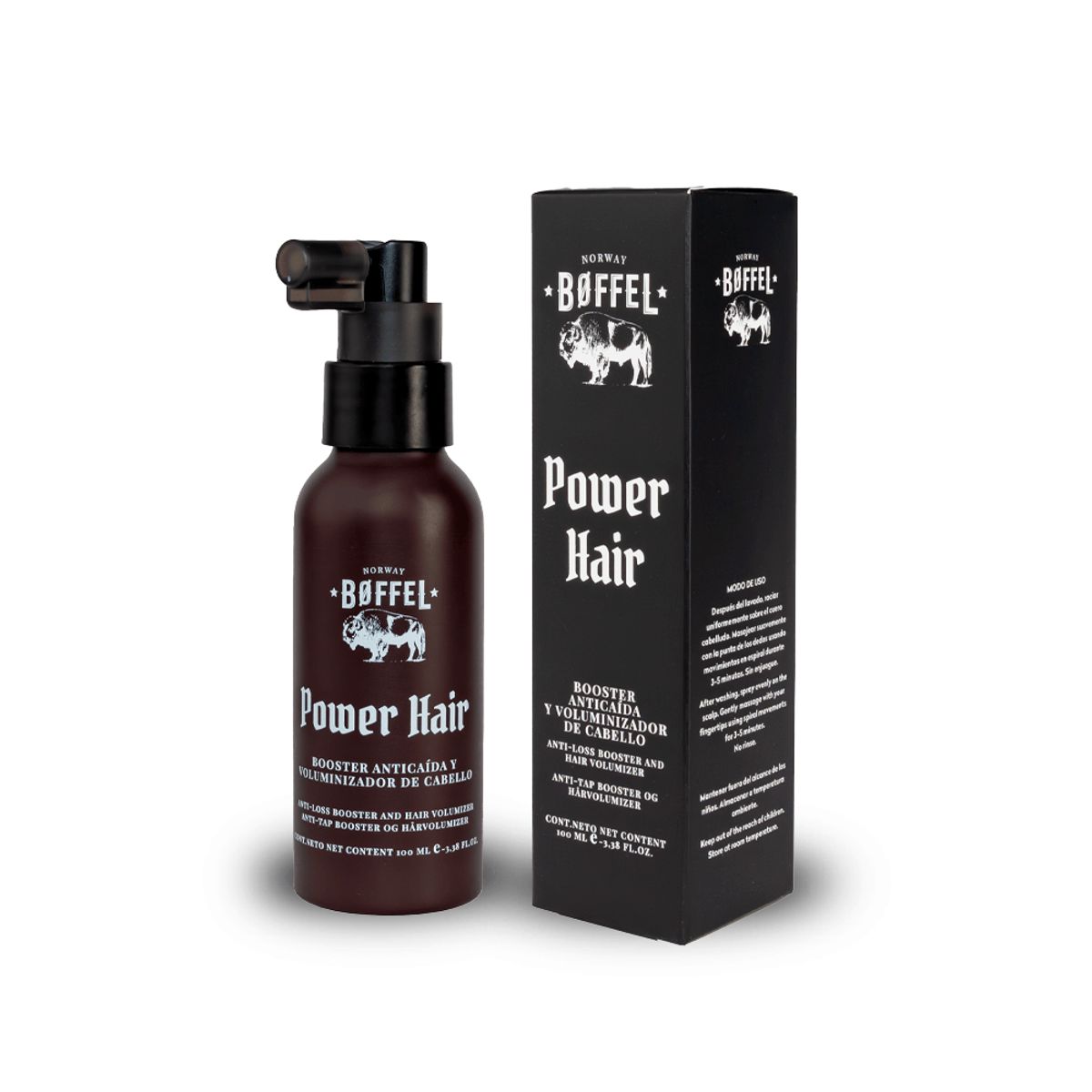 BOFFEL - Power Hair Boffel 100 ml– Booster Anticaída & Voluminizador