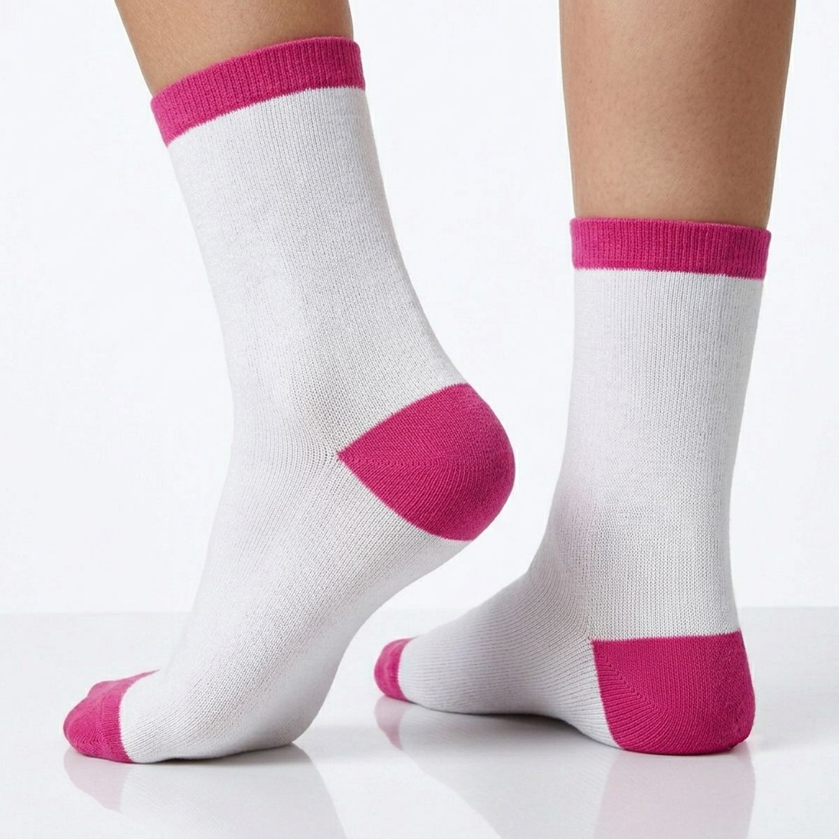 OMAS - Calcetines Largos Algodón Casuales 36-39 Mujer