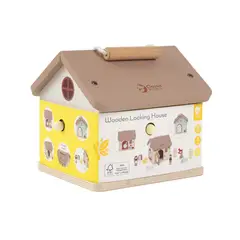 CLASSIC WORLD - Casa de Madera con Cerraduras