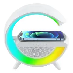 GENERICO - Parlante portátil Bluetooth blanco 220V