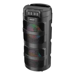 GENERICO - Parlante portátil inalámbrico Bluetooth negro