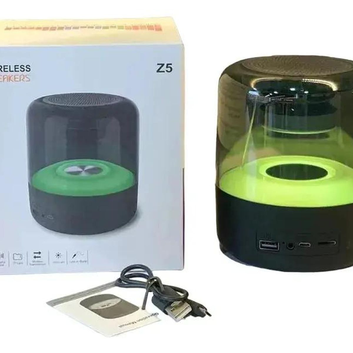 GENERICO - Mini altavoz inalámbrico portátil Z5