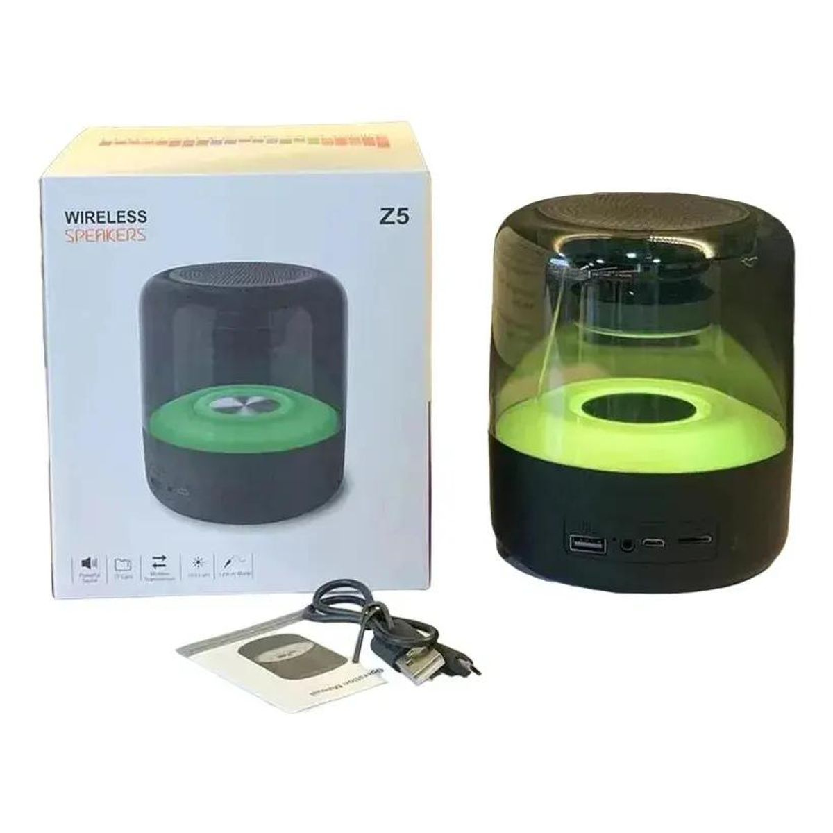 GENERICO - Mini altavoz inalámbrico portátil Z5