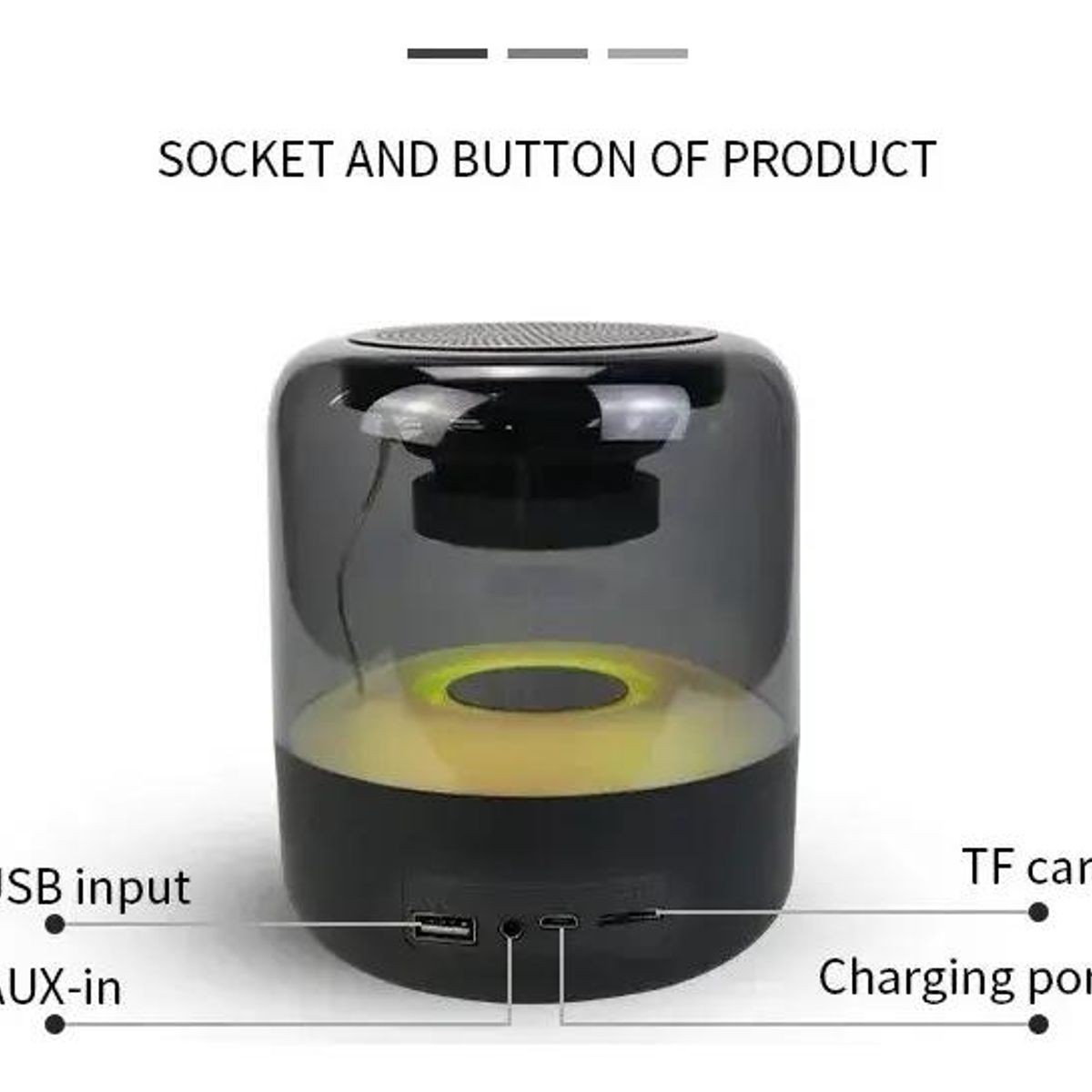 GENERICO - Mini altavoz inalámbrico portátil Z5
