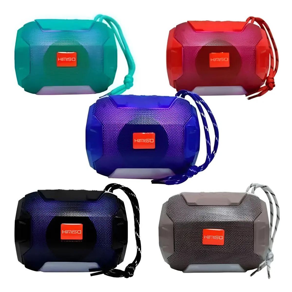 GENERICO - Parlante Bluetooth Wireless A005 Colores Vivos