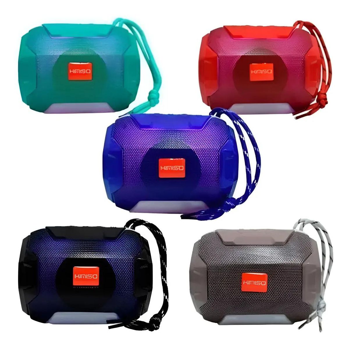 GENERICO - Parlante Bluetooth Wireless A005 Colores Vivos