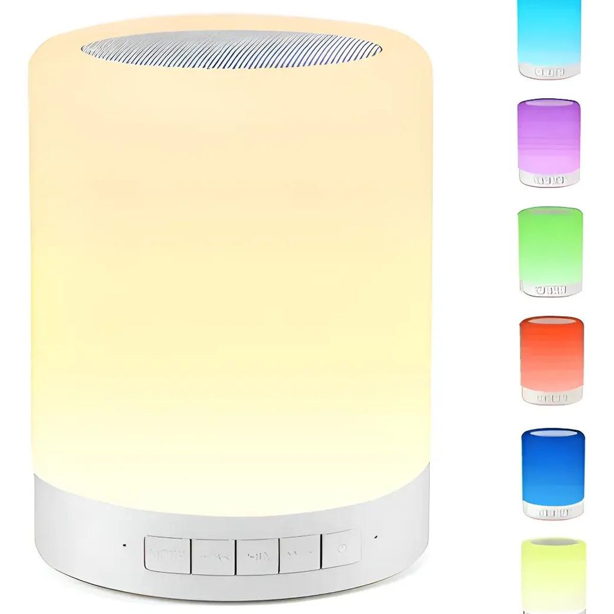GENERICO - Lámpara Speaker Táctil Bluetooth con Luz