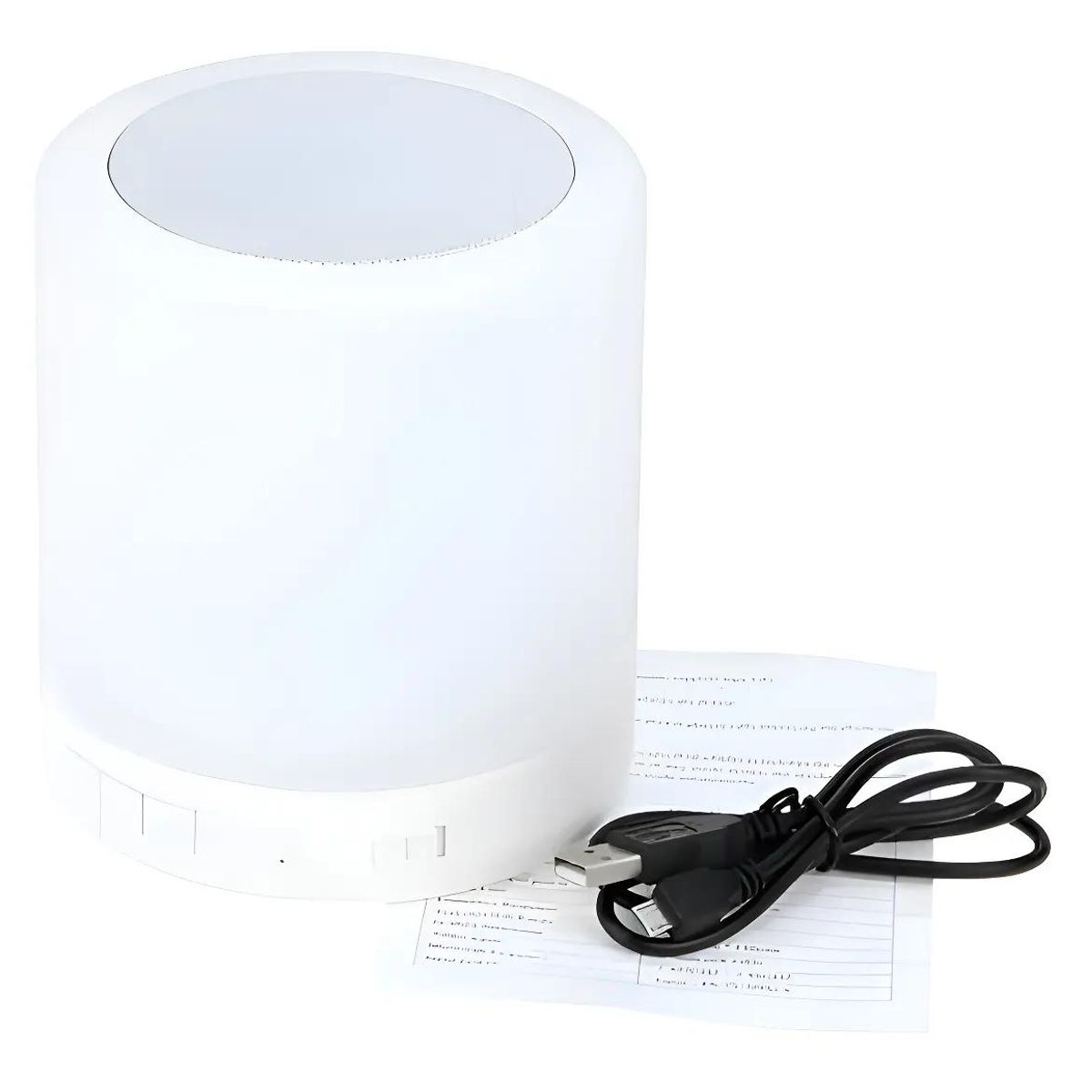 GENERICO - Lámpara Speaker Táctil Bluetooth con Luz