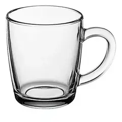 GENERICO - Set de 6 tazones de vidrio 350 cc