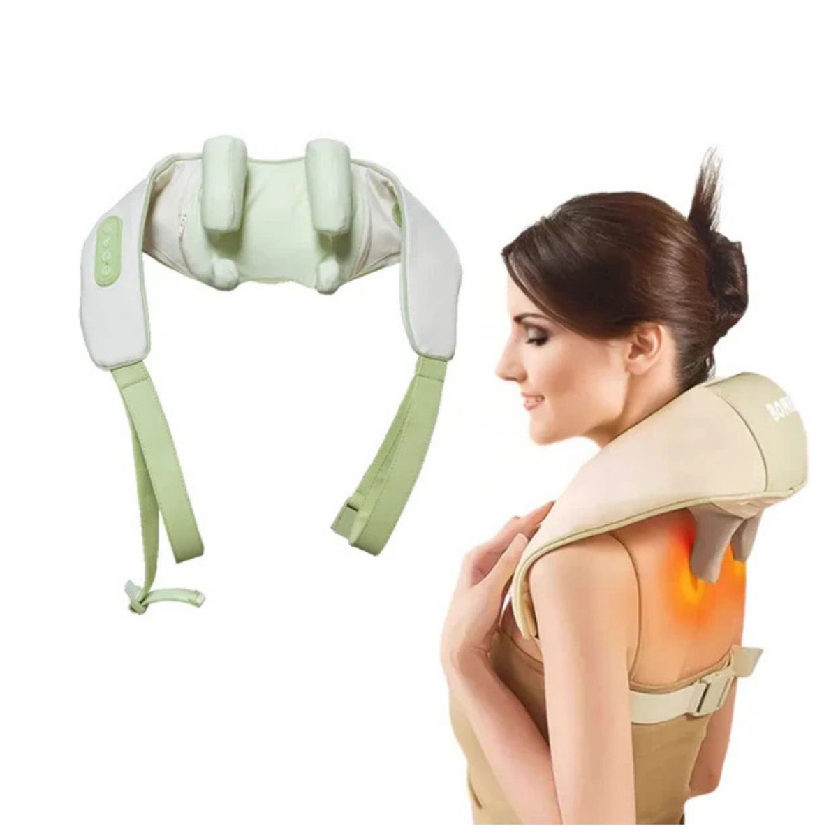 BOMIDI - Bomidi Masajeador de Cuello y Hombros MP2 Lite Verde