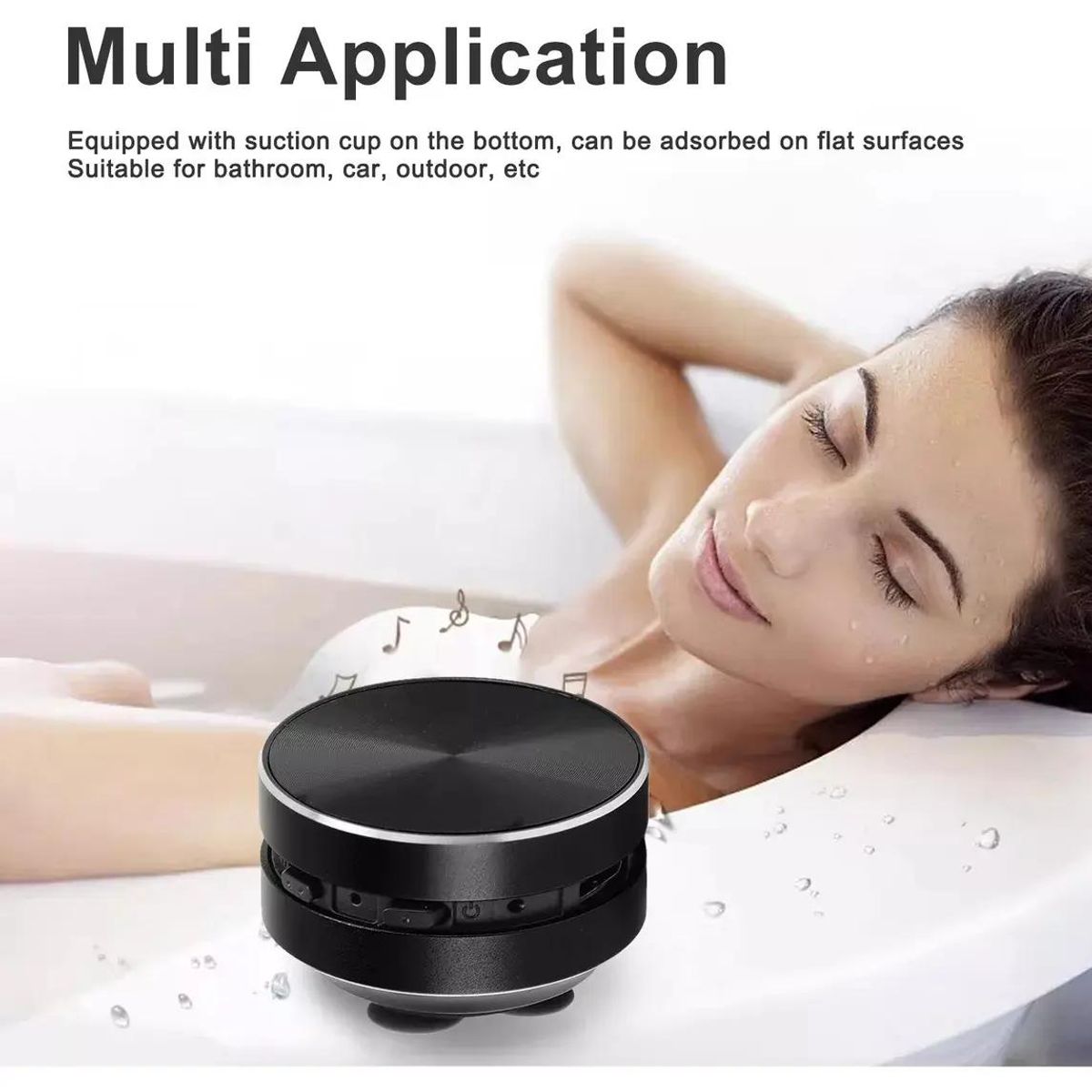 GENERICO - Mini parlante Bluetooth de conducción ósea recargable