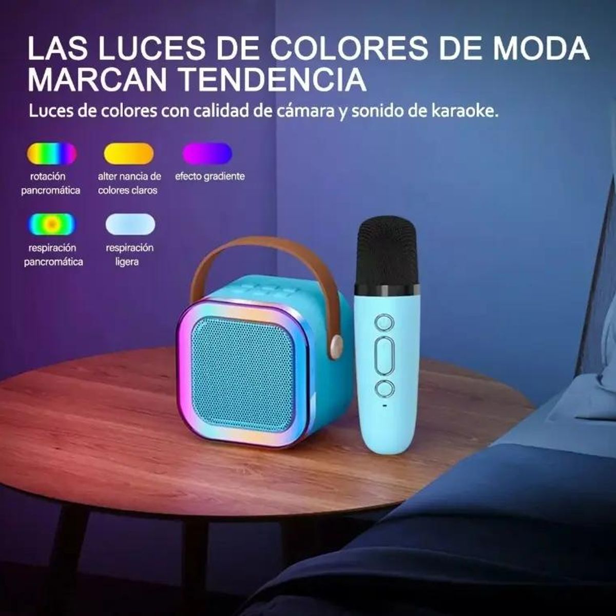 GENERICO - Parlante Infantil K12 con 2 Micrófonos