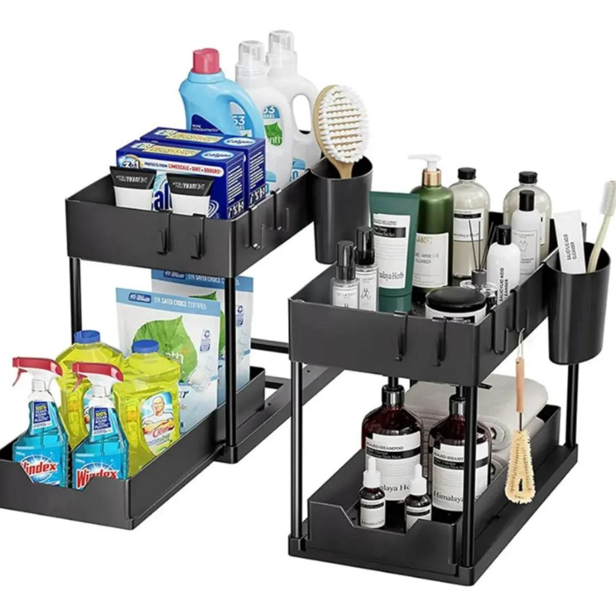 GENERICO - Organizador deslizante para lavaplatos y baño 2 unidades
