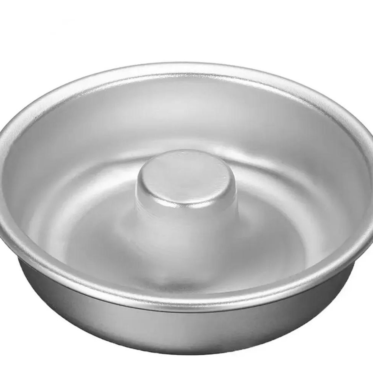 GENERICO - Molde redondo de aluminio para torta y queque 26 cm