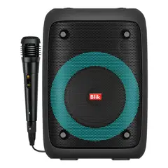 GENERICO - Parlante Karaoke Bluetooth 5.3 con Luz RGB y 10W RMS