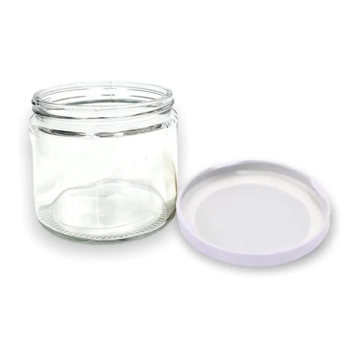 GENERICO - Pack 12 Frascos Conserveros 450cc con Tapa 82mm