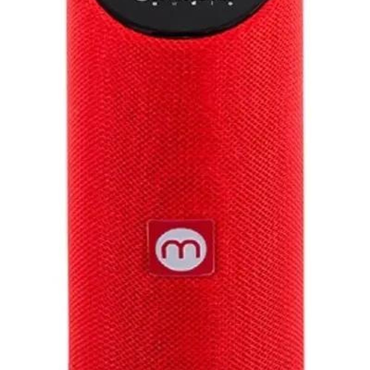 GENERICO - Parlante Bluetooth portátil color rojo