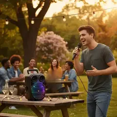 GENERICO - Parlante Bluetooth 6.5 con Micrófono Karaoke