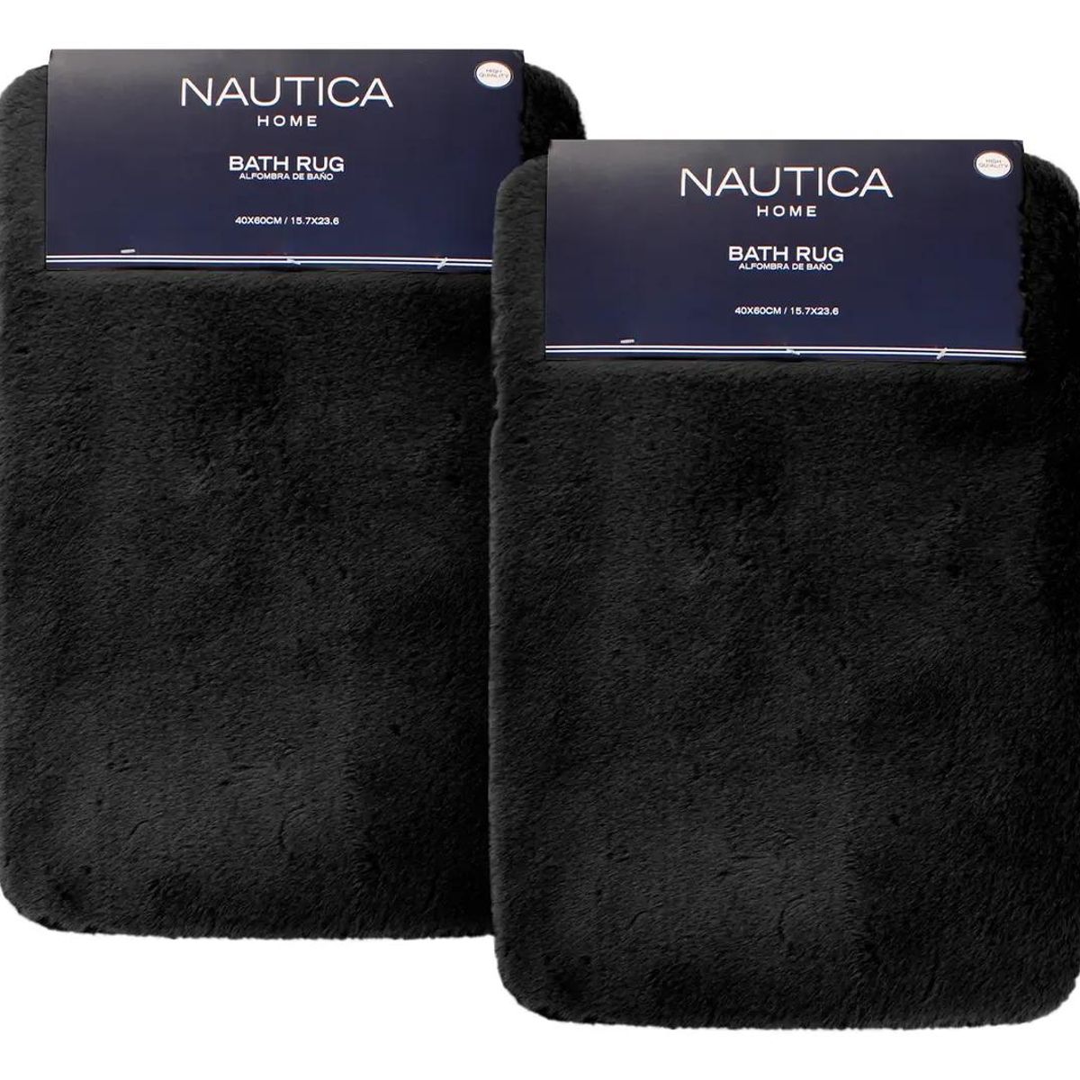 GENERICO - Pack 2 Alfombras de Baño Ultra Suaves 40x60 cm