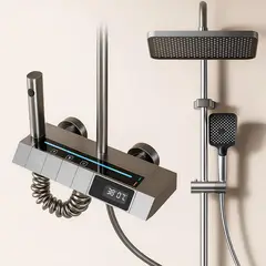GENERICO - Ducha Columna Moderna con Control Digital y 4 Funciones
