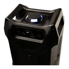 GENERICO - Parlante Bluetooth Karaoke 2X 4 10W Negro