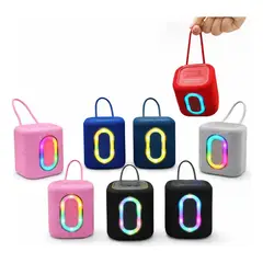 GENERICO - Parlante Bluetooth portátil con radio FM y batería recarg