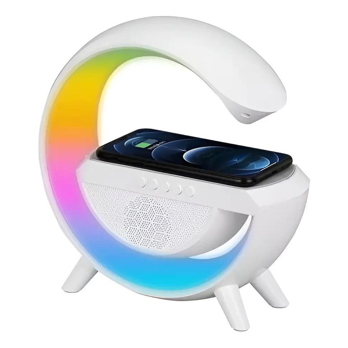 GENERICO - Parlante portátil Bluetooth blanco BT-2301