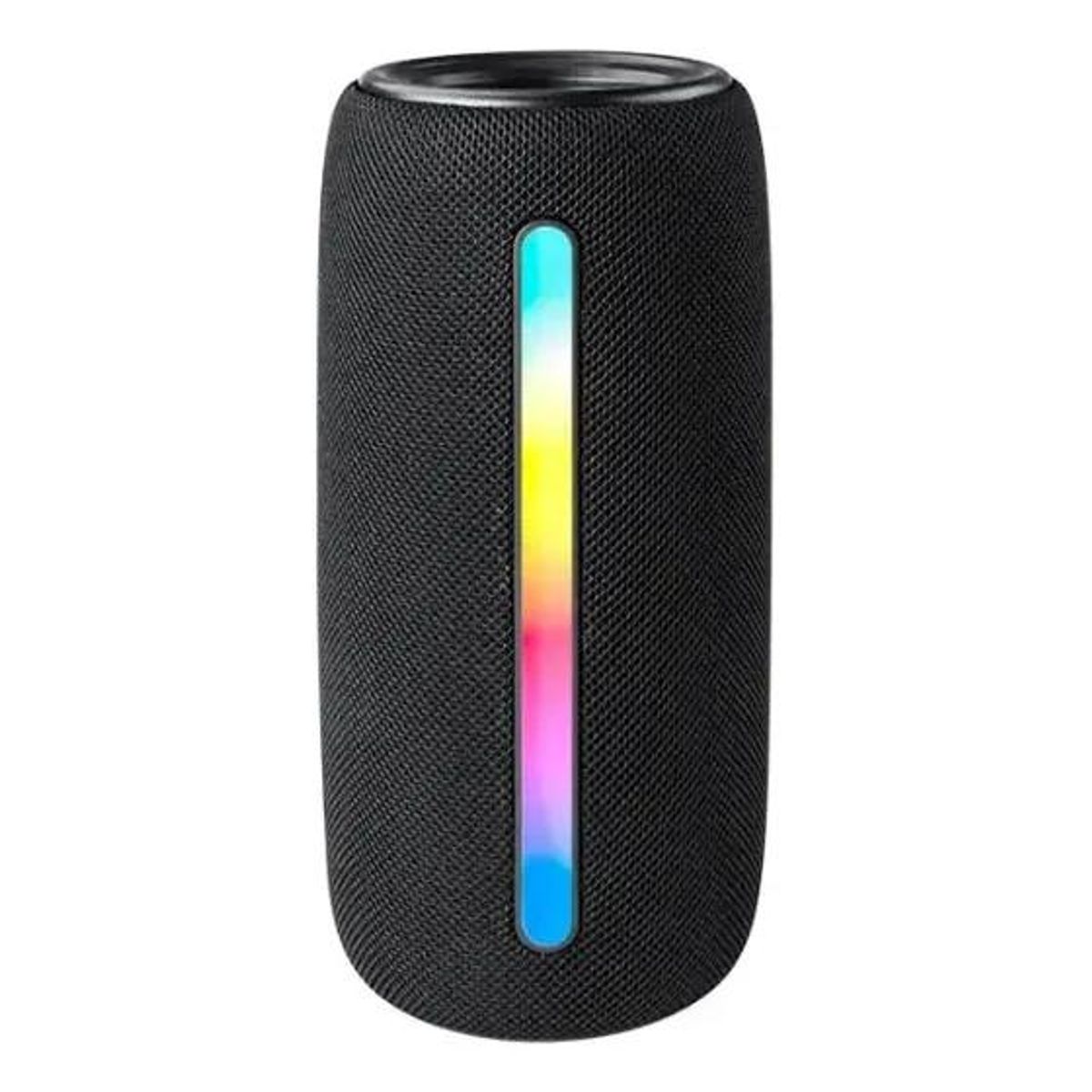 GENERICO - Parlante Bluetooth Portátil con Luz RGB y Conexión Aux y